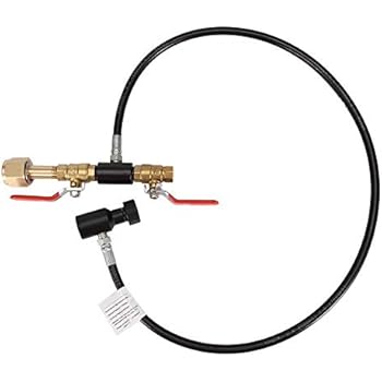 CO2 Cylinder Refill Station Filling Charging Adapter Tool Bottle CO2 Tank Accessories for Soda Maker Home Machine(36 inch-G5/8)