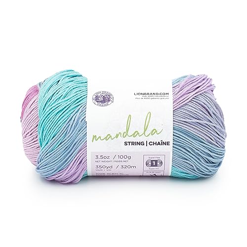 Photo 1 of Lion Brand Yarn Mandala String Yarn, 1 Pack, Harmony