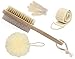 OLIVIA & AIDEN Bath Brush Set - Includes Short Handled Bath Brush and Pumice Stone, Loofah Back Scrubber, Exfoliating Bath Gloves and Bath Pouf - The Ultimate Home Spa Set