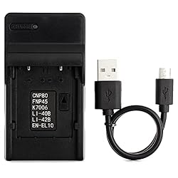 NP-80 USB Charger for Casio Exilim EX-G1, Exilim