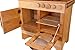 Camden Rose A Simple Hearth (Child's Cherry Wood Play Kitchen with Hutch)