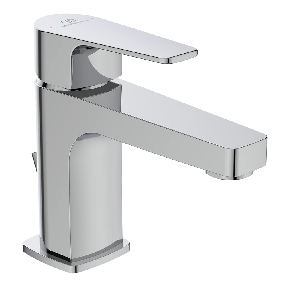 Ideal Standard Cerafine D Mini Mixer Basin Tap with Pop-Up Waste, BC719AA