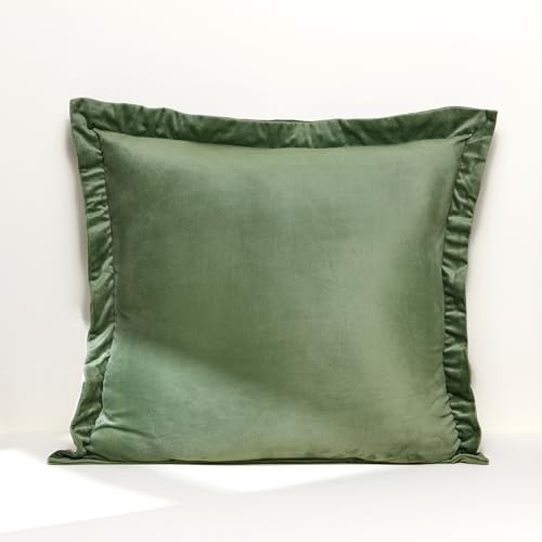 Lush Decor - Euro Sham Covers, 2-Piece Velvet Pillow Covers, Super Soft Home Es…