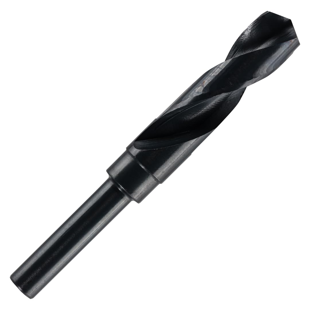 20.5mm HSS Blacksmith Drill Bit - Reduced Shank Drill for Aluminium, Steel, Wood, Plastic, Non-Ferrous Etc. (20.5mm)