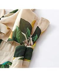 Yaffi Mamá y yo a juego Maxi vestido estampado floral volantes vestido de camuflaje con tiras para madre e hija