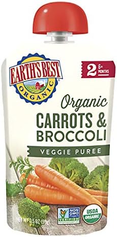 earth's best organic stage 2 baby food