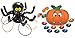 happy deals Halloween Inflatable Spider Ring toss Game + Free pin Pumpkin Game