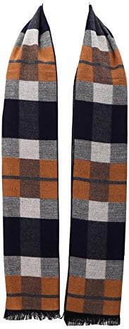 OHAYOMI Mens Scarf Winter Fashion Formal Soft Scarves for Men