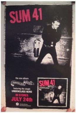 Sum 41 Poster Underclass Hero Sum41