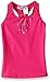 Jacques Moret Little Girls' Gymnastics Tank Top, Pizzazz Pink, Small