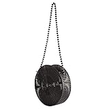 Heraihe Satchel Bag for Women, Solid Color Round