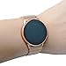 GOSETH Compatible with Samsung Galaxy Watch Active (40mm) Bands/Active2 (44mm) Bands, 20mm Mesh Stainless Steel Strap for Galaxy Watch Active/Active2 (Rose Gold)