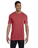 Comfort Colors - Pigment-Dyed Short Sleeve Shirt with a Pocket - 6030 - Crimson - Medium