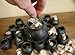 Well Pack Box 24 Wide Mouth Plastic Mini Cauldron Candy Holders Halloween Trick or Treat Black Handle Kettle Bucket Mini Cupcake Holder Party Decoration