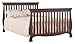 Stork Craft Carrara 4-in-1 Fixed Side Convertible Crib