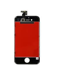 Digitalizador de reemplazo premium y pantalla táctil táctil Eco-Fused compatible con Apple iPhone 4S Repuesto para AT&T y modelos internacionales - Kit de 10 piezas para reemplazo y reparación Protector de pantalla