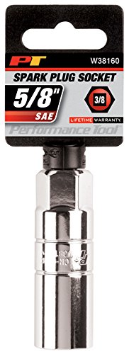 Performance Tool W38160Â  3/8" Dr 5/8" Spark Plug Socket