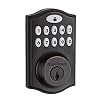 Kwikset 99140-008 SmartCode 914 Keypad Keyless Entry Zigbee Smart Lock Connected Deadbolt Door Lock Featuring SmartKey…