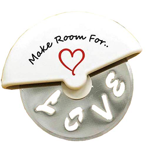 Make Room For Love Romantic Pizza Cutter Valentines or Sweetest Day Gift - Thumbnail 2
