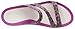 crocs Women's Swiftwater Graphic W Flat Sandal, Pink/Floral, 9 M US