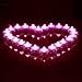 Sokaton Submersible Tea Light Battery Operated Waterproof LED Tealights Underwater Vase Light for Christmas Xmas Holloween Party Wedding Decoration (Pink-12)