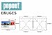 Bruges PopOut Map (PopOut Maps)