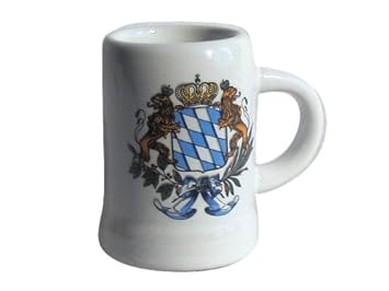Stamperl 'Bavaria' Miniatur-Bierkrug (Schnaps-Glas)