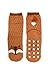 Foot Traffic, Slipper Socks (Brown Fox)