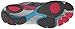 RYKA Women's Influence Training Shoe,Steel Grey/Chrome Silver/Diver Blue/Zuma Pink,9 M US