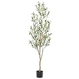 Bellacat Faux Olive Tree 5ft，Olive Trees