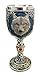 Ebros Gift Alpha Gray Wolf Celtic Magic 7oz Wine Chalice Goblet Cup Timberwolf Wolves Direwolf Pack Kitchen Party Hosting Decorative For Drinking Beverage