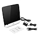 TV Antenna, AVANTEK AR-F14 Amplified Digital Indoor HDTV Antenna with 50-Mile Range Signal Booster