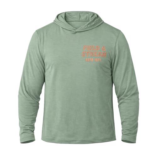 Field & Stream Roll Cast Performance Hoodie, Get Ready/Olive, XX-Large