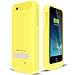 iPhone 5C / SE Battery Case, Alpatronix BX120plus 2400mAh Protective Rechargeable Portable Charging Case for iPhone SE, 5C, 5S Juice Bank Power Pack [MFi Certified & iOS 10+ Support or Below] - Yellow
