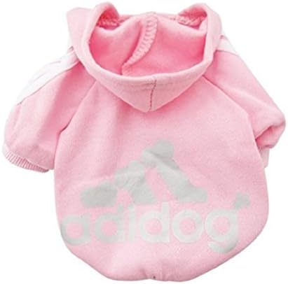 KayMayn Adidog Sport Dog Hoodie Pet Puppy Dog Cat Shirt Coat Clothes Hoodie Sweater Costumes Big & Small Size (S to 9XL),6 Colours