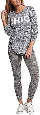 New Womens Plus Size Loungewear Set Co-Ord Top Leggings Pants Tracksuit