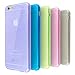 Ace Teah iPhone 6 Case, 5 Pack [Ultra - Thin ] iPhone 6 6S Case Slim Colorful Transparent Gel TPU Protective Scratch-Proof Skin Cover for iPhone 6 6S (4.7