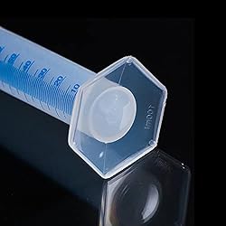 6Pack Plastic Graduated Cylinder 250 ml Transparent