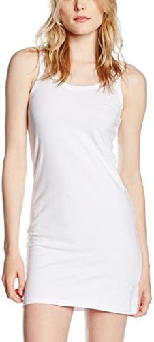 Skinni Fit Ladies/Womens Extra Long Stretch Tank Top / Vest