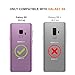 Galaxy S9 Case, Galaxy S9 Clear Case, MOSNOVO Gradient Rainbow Henna Mandala Printed Clear Design Transparent Plastic Case with TPU Bumper Protective Case Cover for Samsung Galaxy S9 (2018)
