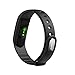 Fitness Tracker Watch, Egiant Water Resistant Activity Tracker Bracelet with Heart Rate Monitor, Bluetooth 4.0 Touch Screen OLED Wristband Call MSM Reminder for ios and Android Smartphone …