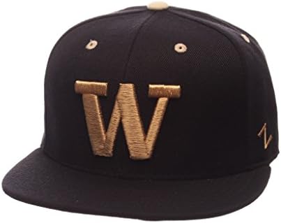Washington Huskies Official NCAA Slider Size 7 Fitted Hat Cap by Zephyr 572719