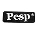 Pesp Puppy Dogs Candy Colors Anti-slip Waterproof Rubber Rain Shoes Boots Paws Cover (Black, Large)