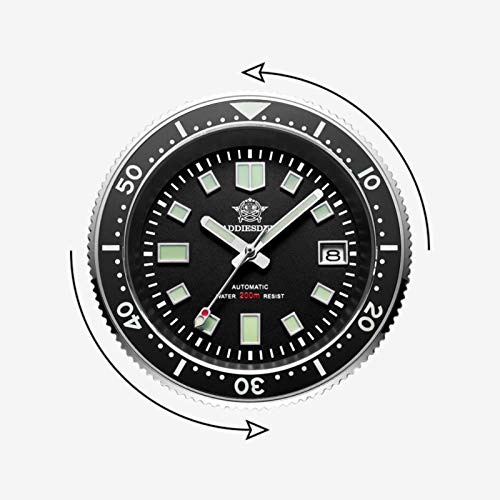 ایگرد | قیمت و خرید ADDIESDIVE Diver 200M Automatic Mens Watch Luminescent  Mechanical NH35A Analog Stainless Steel