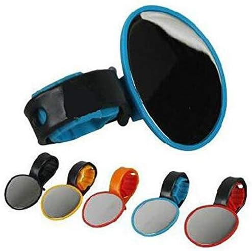 Freelance Shop Sport Bike Rear View Flexible Mirror Cycling Handlebar Glass 5 Color - Orange