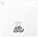 Primitives by Kathy LOL Made You Smile Tea Towel, cat Hair