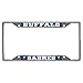 FANMATS 14844 Buffalo Sabres Chrome Metal License Plate Frame, Team Colors, 6.25in x 12.25in