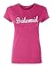 P&B The Bridesmaids Women's T-Shirt, L, Cyber Pink