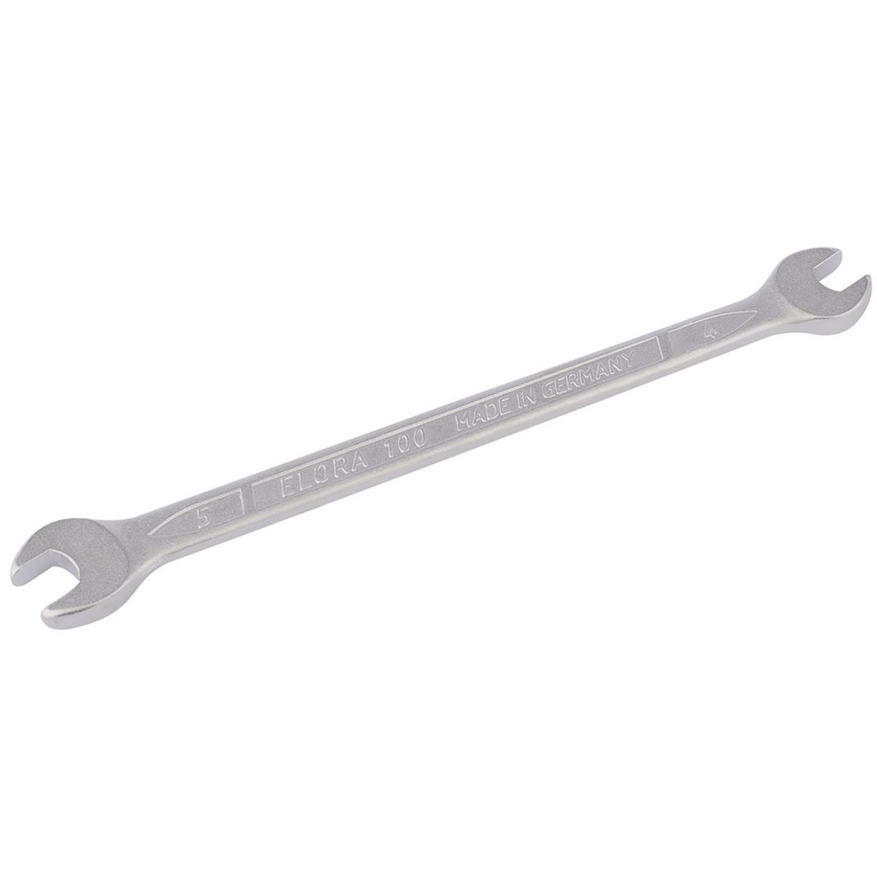Draper 1797 Elora Long Metric Double Open End Spanner, 4mm x 5mm