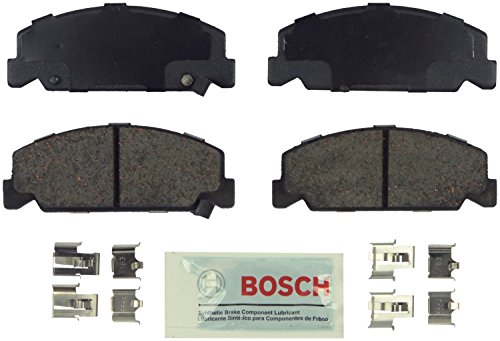 Bosch BE273H Blue Disc Brake Pad Set with Hardware for Select Honda Accord, Civic, del Sol, CRX - FRONT